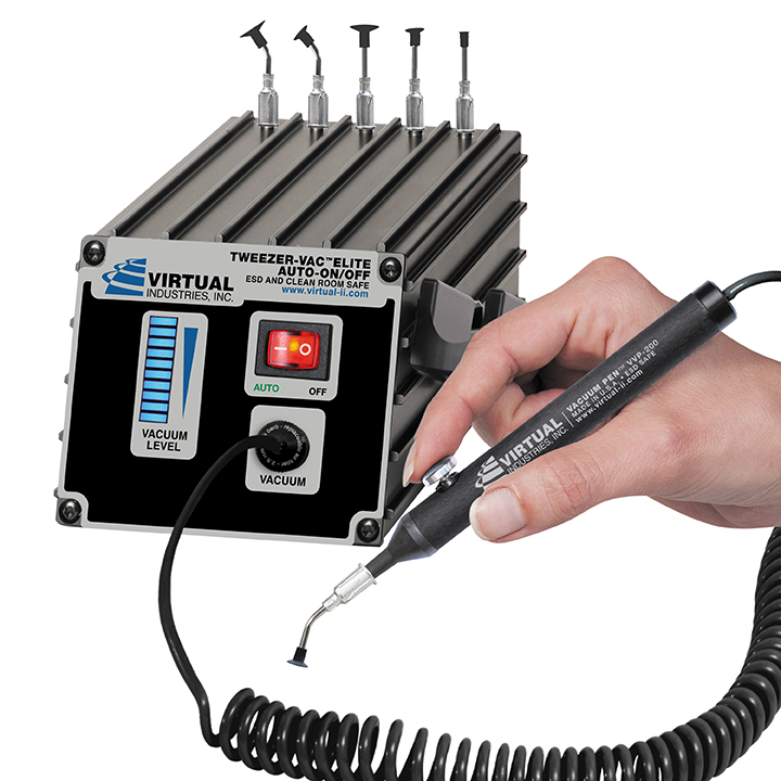 TV1500 TWEEZERVAC™ ELITE VACUUM TWEEZER SYSTEMS Virtual Industries
